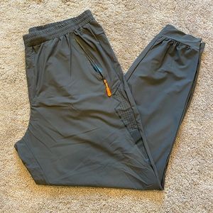 Gray Windbreaker UV Joggers